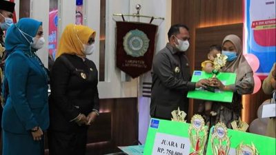 Dinkes Labuhanbatu Gelar Lomba Bayi Sehat Meriahkan Hari Gizi Nasional