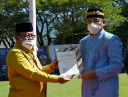 Hamim Pou Nilai Alm. Bupati Gorut Sosok Teladan Bagi Pemerintah