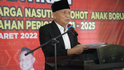 Begini yang Disampaikan Bupati Surya pada Pelantikan DPC Ikanas Asahan