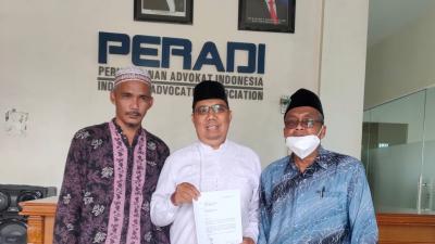 Ketua BKPRMI Sergai Lapor ke Dewan Kehormatan Peradi Sumut