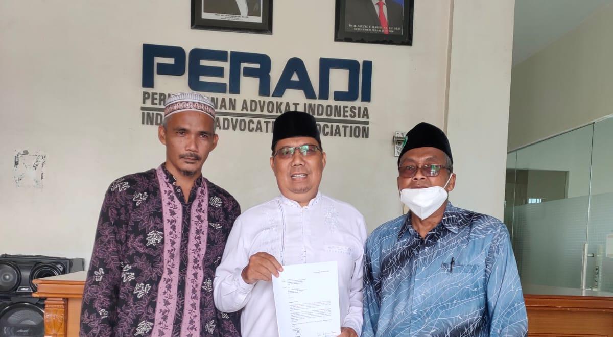Ketua BKPRMI Sergai Lapor ke Dewan Kehormatan Peradi Sumut