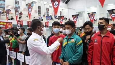 Selekda Gulat Provinsi Sumut Resmi Dibuka, Bupati Sergai Targetkan 5 Emas di PON XXI