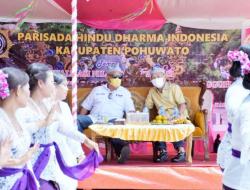 Umat Hindu di Pohuwato Gelar Upacara Penyucian Diri, Bupati: Ini Momen Mempererat Persatuan Antar Umat Beragama