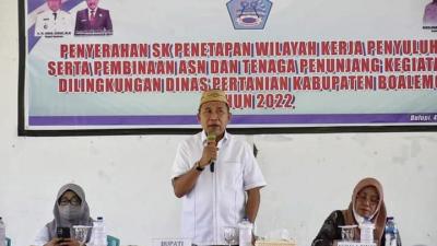 Ratusan Penyuluh Pertanian Boalemo Terima SK 