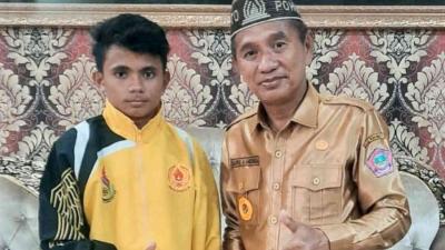 Umar Badu, Atlet Sepak Bola Asal Paguat yang Berprestasi