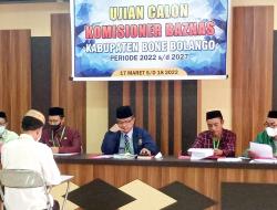 Sepuluh Calon Komisioner Baznas Bone Bolango Periode 2022-2027 Jalani Tes