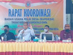 Wabup Thariq Buka Rakor Pembinaan dan Pengawasan BUMDESA