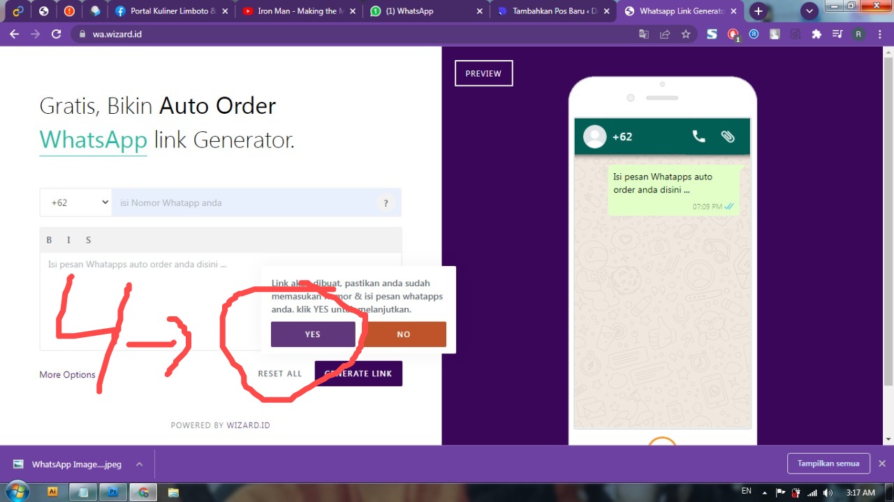 Cara Kirim Pesan ke Nomor Baru di WhatsApp Web