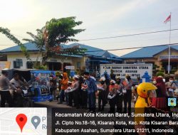 Sampaikan Pesan Tertib Berlalu Lintas, Satlantas Polres Asahan dan Polisi Cilik Berbagi Takjil