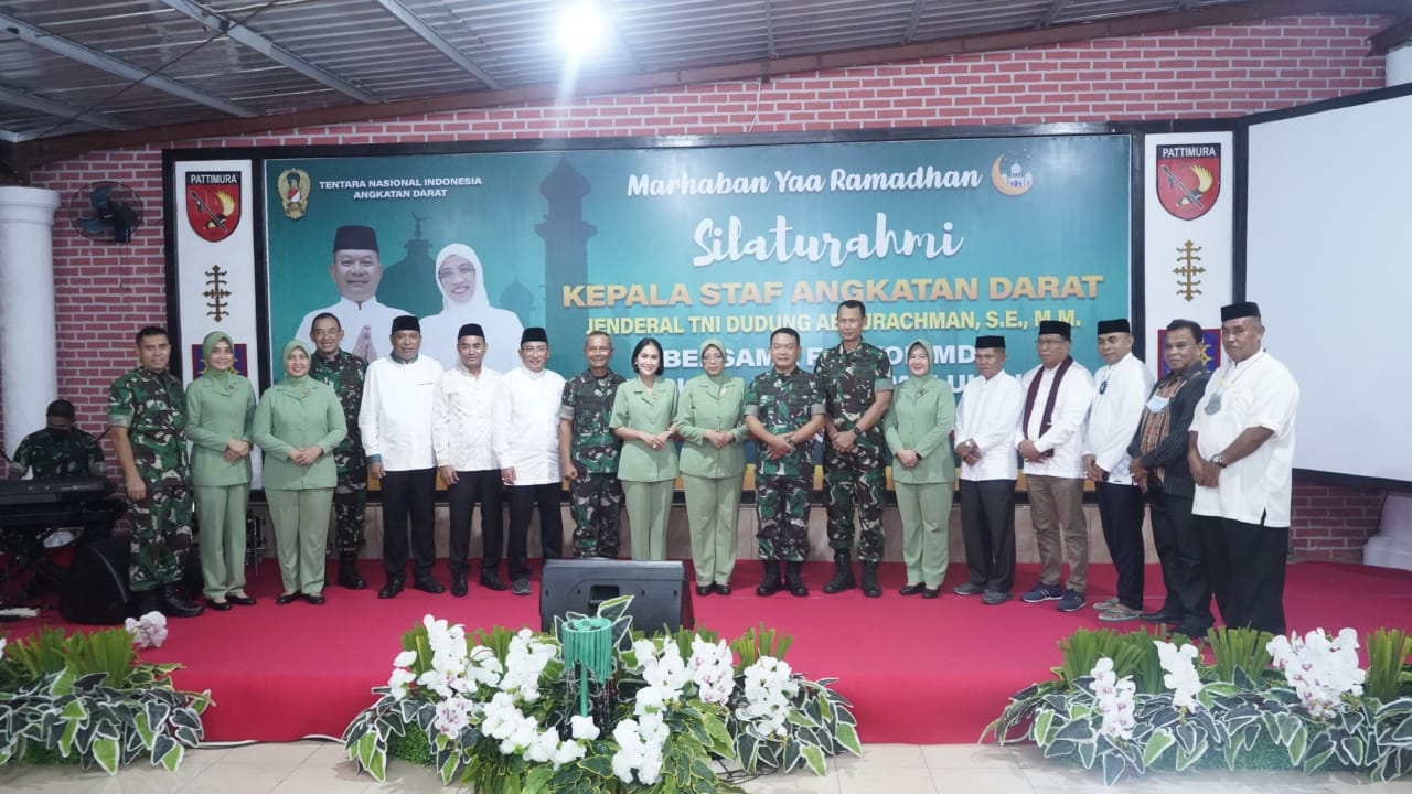 Sekda Kota Tikep Hadiri Undangan Kasad TNI di Kodam XI/Pattimura