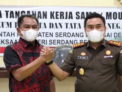 Perkuat Sinergitas, Pemkab Sergai-Kejari Tandatangani Kesepakatan Bersama