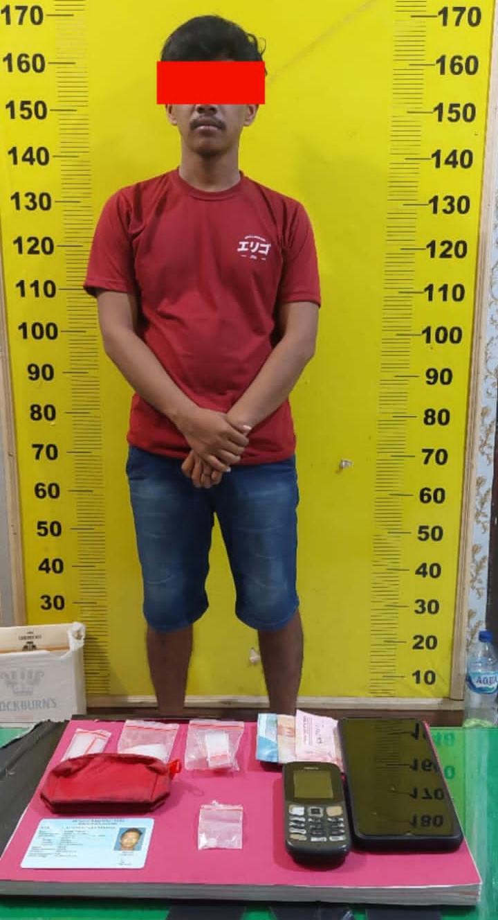 Bagus Ditangkap Polisi Gara-Gara Serbuk Kristal Seberat 0.44 Gram