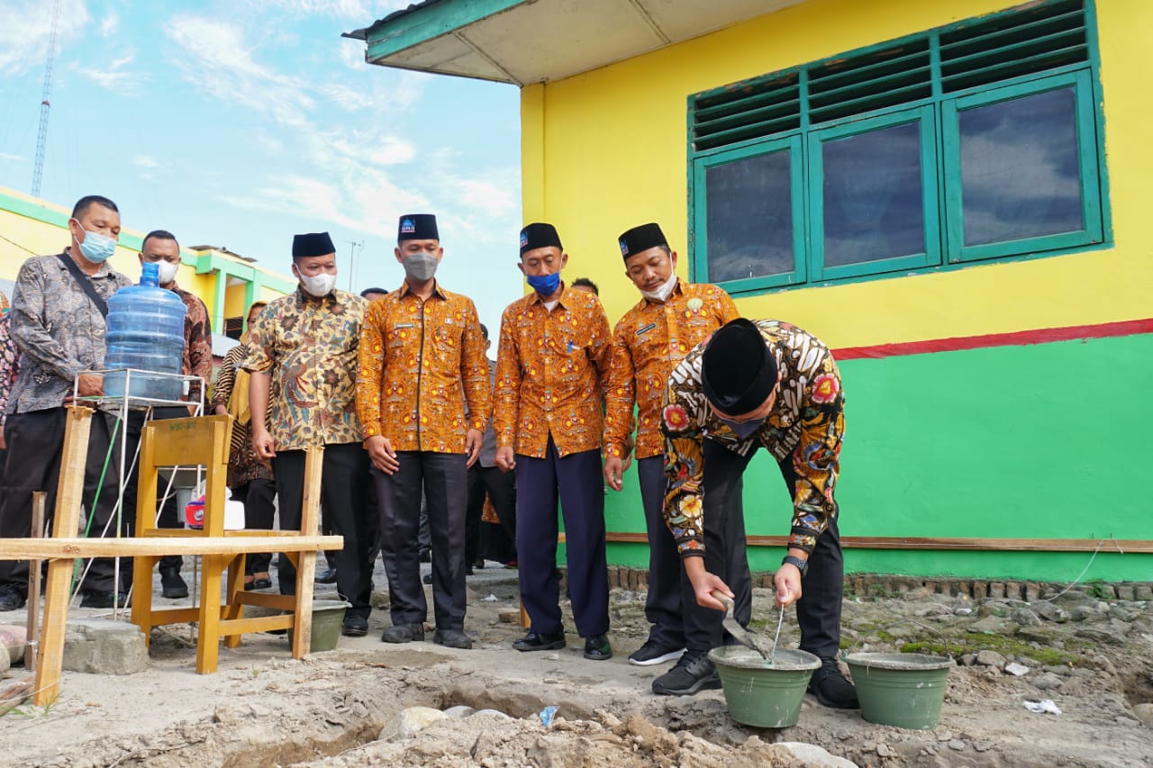 Wabup Sergai Hadiri Peletakan Batu Pertama Musala Fathul Ilmi ke-10