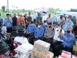 66 KK Korban Kebakaran dapat Bantuan dari Forkopimda Asahan