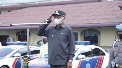 Bupati Surya Pimpin Apel Operasi Ketupat Toba 2022 di Polres Asahan