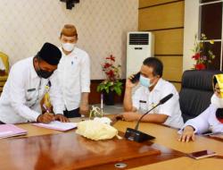 Wabup Pohuwato Hadiri Sertijab Pejabat Administrator