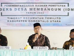Launching IDM di Tomilito, Ini Harapan Plt. Bupati Thariq Modanggu