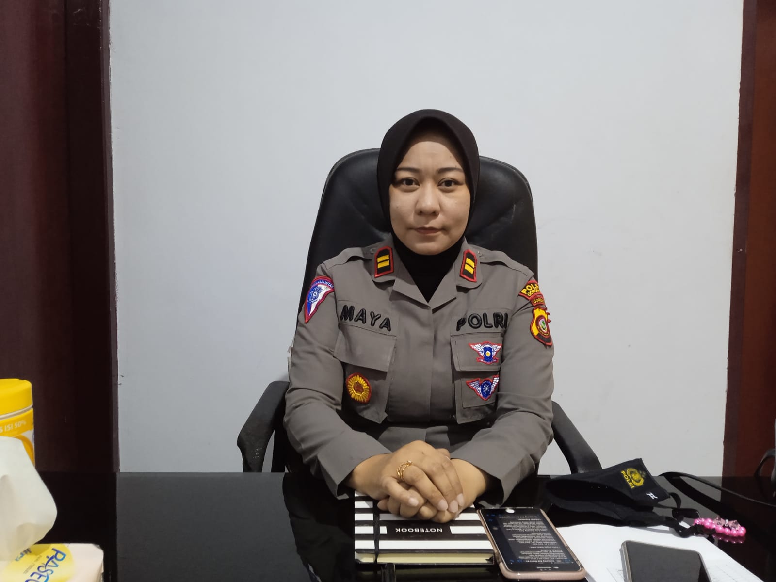 Kapolsek Boliyohuto, Nur Maya Kasim