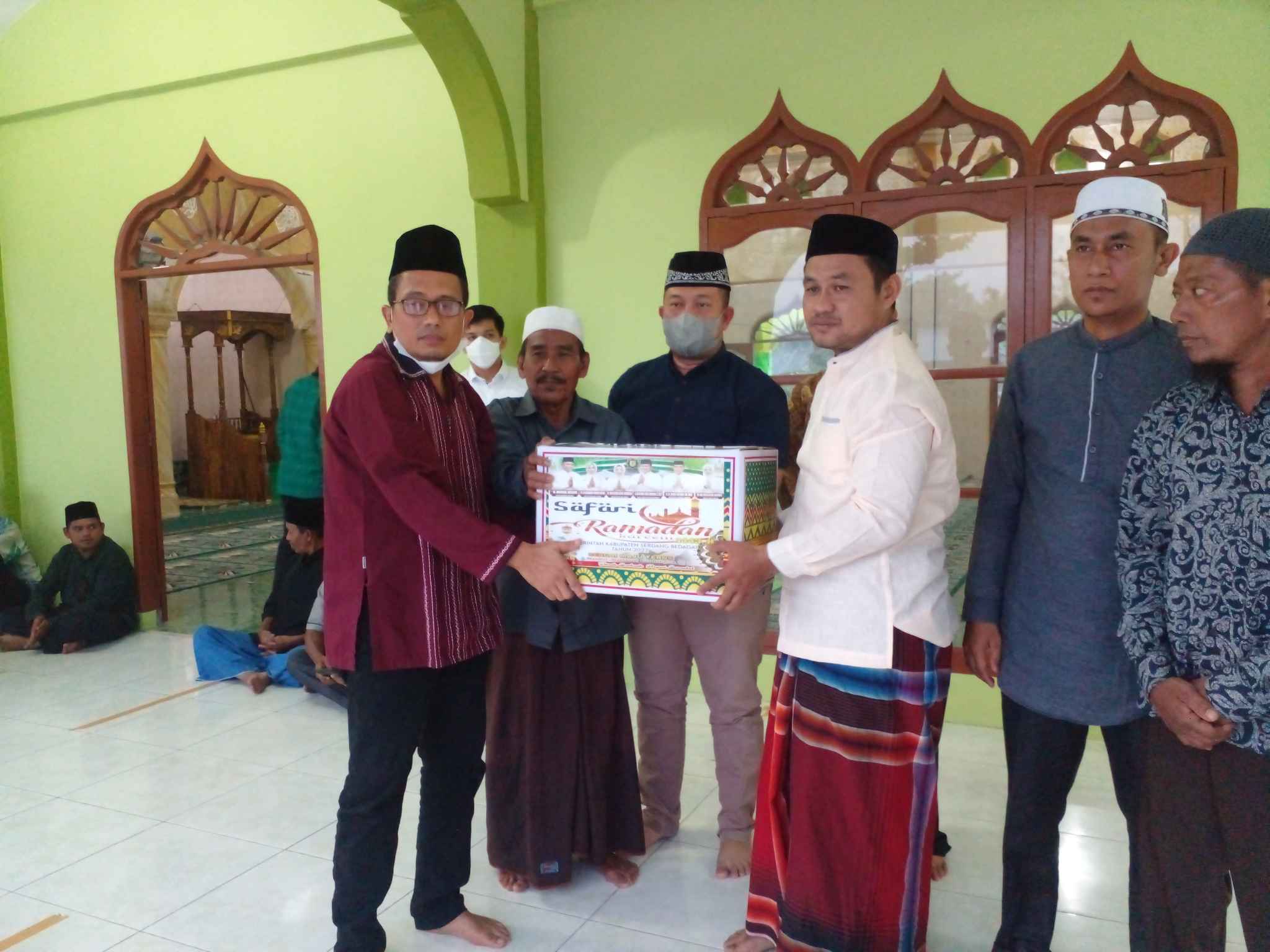 Tim XI Dipimpin Selamat Hartono, Safari ke Masjid Muttaqin Kecamatan Perbaungan