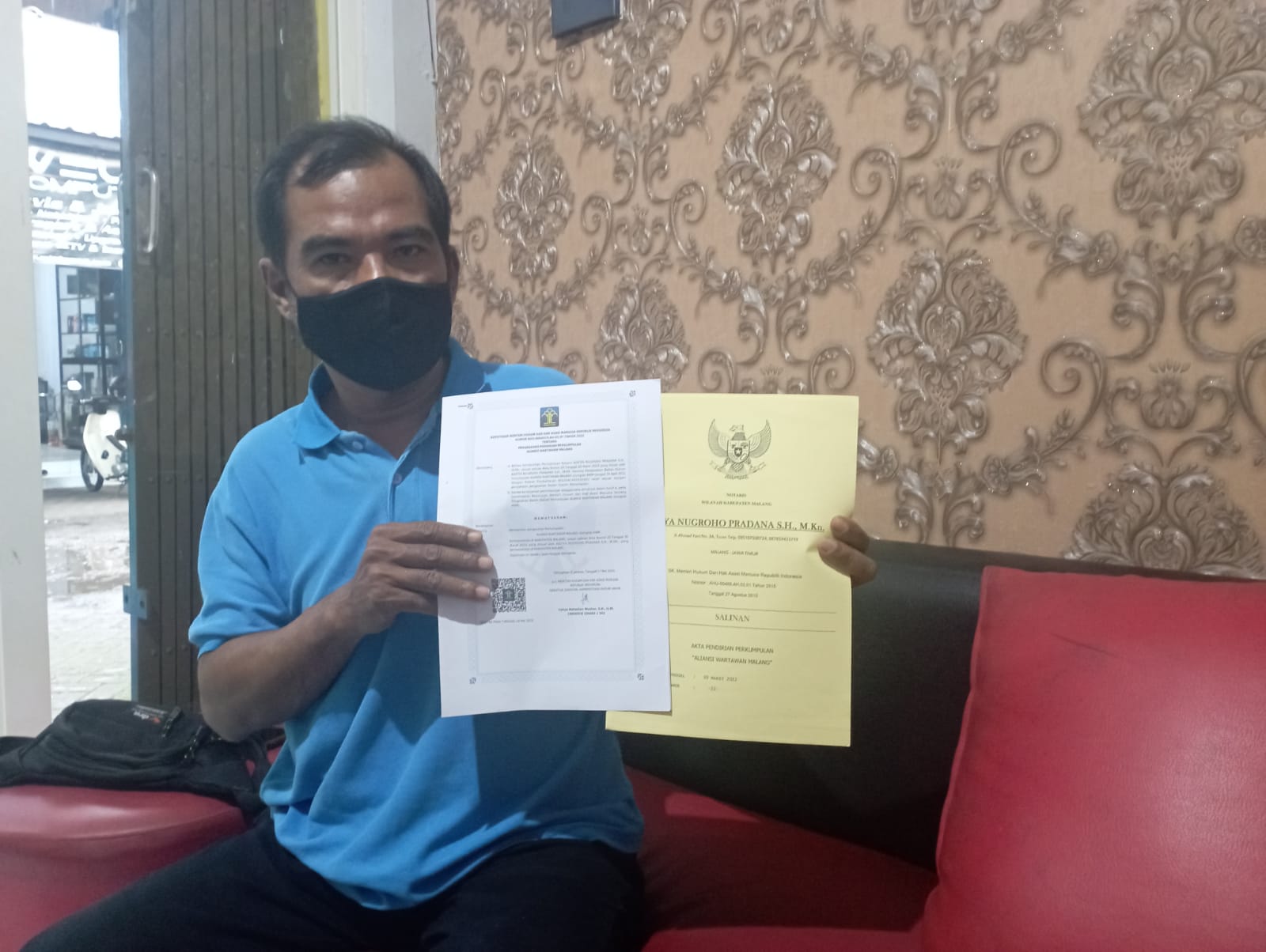 Resmi Kantongi SK Kemenkumham, AWM Siap Jadi Wadah Wartawan di Malang
