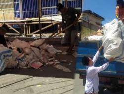 Pasca Salat Ied, “Pasukan Kuning” Kota Gorontalo Gercep Tangani Sampah