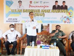 Plt Bupati Canangkan BIAN 2022 Tingkat Kabupaten Gorut