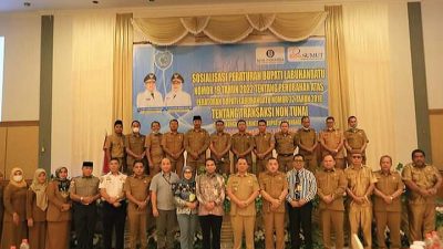 Pemkab Sosialisasikan Peraturan Bupati Labuhanbatu No 19/2022