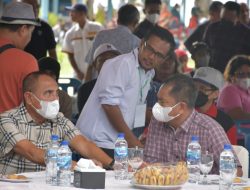 Hadiri Family Gathering PWI Sumut, Bupati Darma Wijaya Ajak Wartawan Nikmati Arung Jeram Bah Bolon