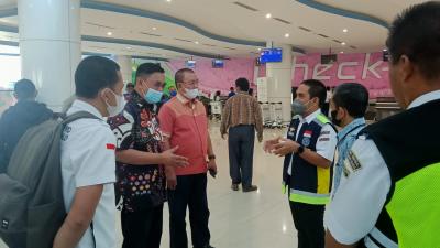 DPRD Provinsi Gorontalo Pantau Sistem Pelayanan Bandara Djalaludin