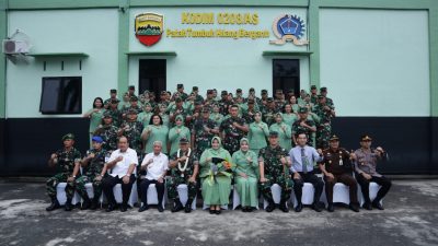 Kunker Danrem 022/PT Disambut Hangat Forkopimda Asahan