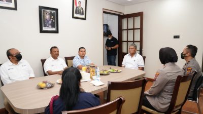 Komut PT Inalum Berkunjung ke Polres Asahan, Ini yang Dibahas