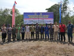 Kerjasama TNI dan Pemkab Sergai, Tanam 15 Ribu Bibit Mangrove di Bagan Kuala Tanjung Beringin