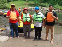 BPBD Sergai Dampingi TRC BPBD Medan di Sungai Bahbolon Sipispis