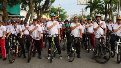 Begini Kemeriahan HUT Bhayangkara ke-76 di Asahan
