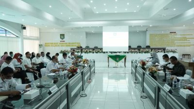 Kunker DPRD Sumut Disambut Sekda Asahan