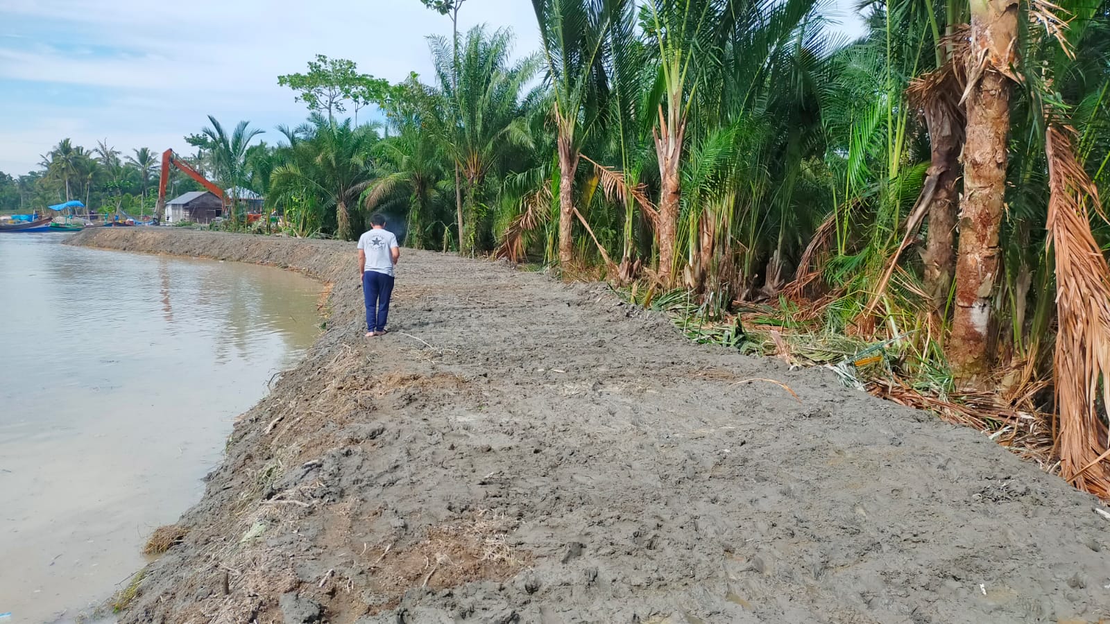 Ini Tanggapan Warga Sei Rejo Soal Normalisasi Sungai Sei Rampah