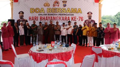 Forkopimda Ikut Doa Bersama Polres Asahan