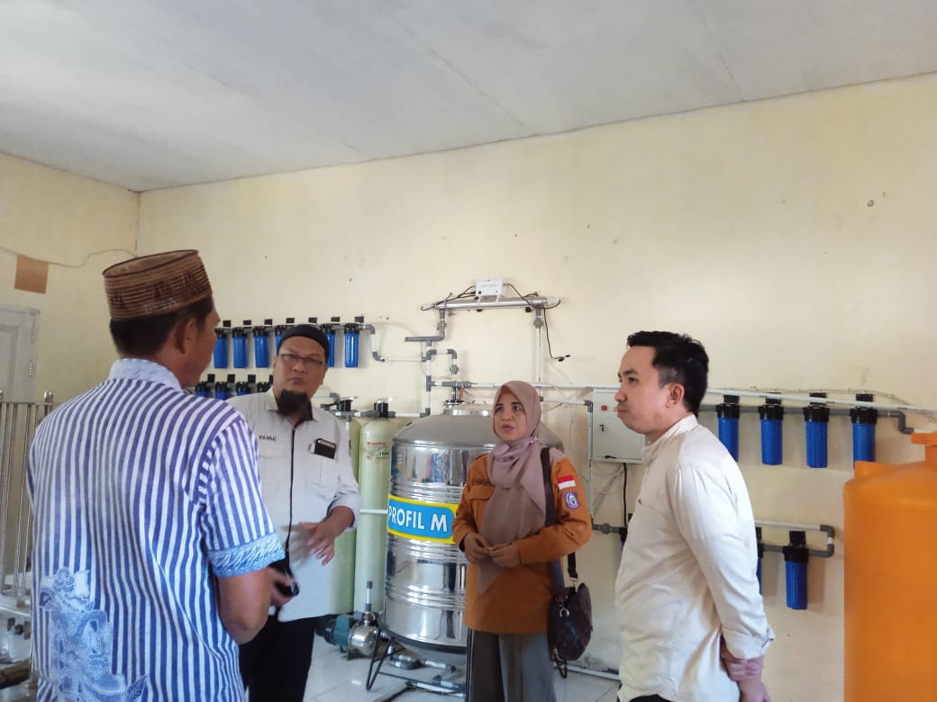 Nasir Majid Ingin Inovasi Air Minum Kemasan Desa Datahu Bisa Berlabel SNI