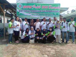 IROPIN Sumut Adakan Pemeriksaan Mata dan Pemberian Kacamata Gratis di Desa Penggalian Sergai