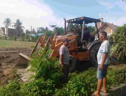 Hidupkan Sepak Bola, Lapangan Merdeka Pangkalan Budiman Direnovasi.