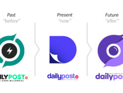 PT. KMK Gunakan Logo Baru untuk Dailypost.id, Founder: Kembali ke Ambigram!