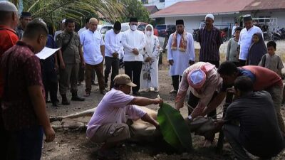 Ini Aktivitas Bupati Labuhanbatu di Hari Raya Idul Adha 2022
