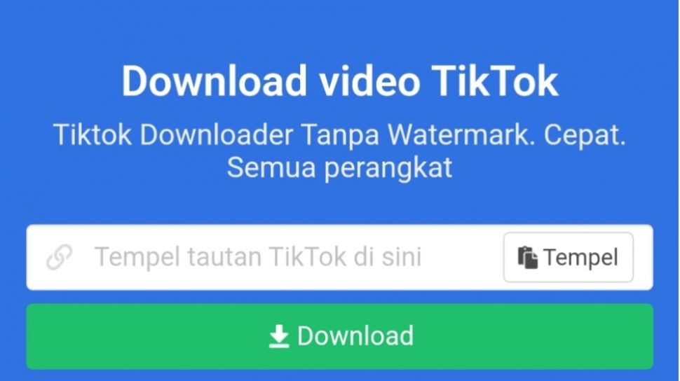 Apa Itu SnapTik MP3? Bisa Download Video TikTok Tanpa Watermark Gratis! |  DAILYPOST.ID