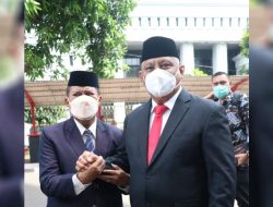 Paris Jusuf Hadiri Pelantikan Penjabat Gubernur Gorontalo