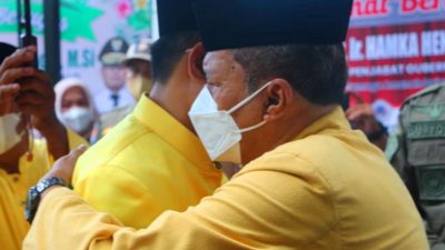 Paris Jusuf Sambut Kedatangan Penjabat Gubernur Gorontalo