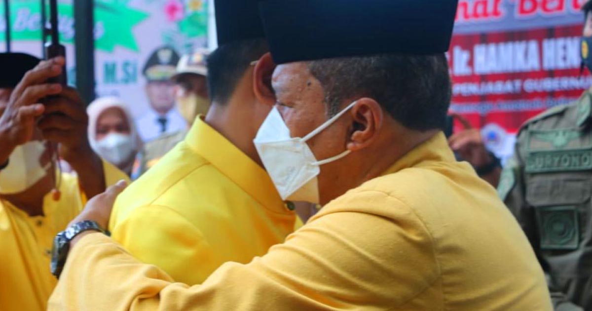 Paris Jusuf Sambut Kedatangan Penjabat Gubernur Gorontalo