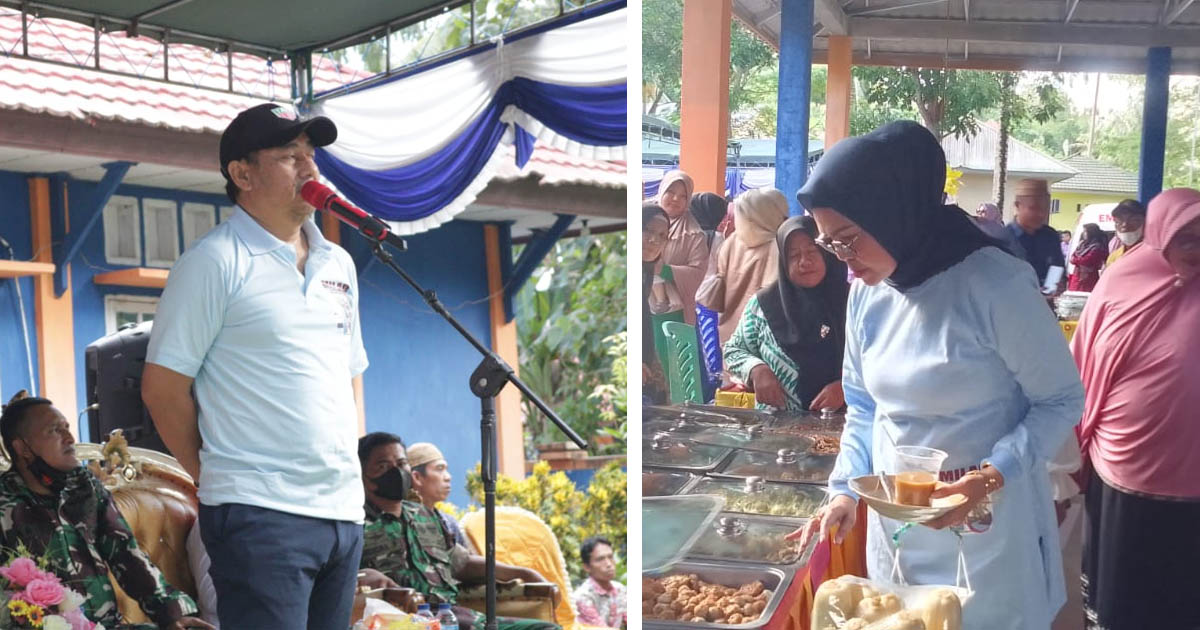 Milad Bulango Utara Semakin Meriah Atas Kehadiran Hamim-Merlan