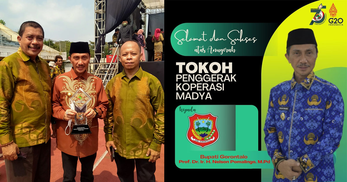 Prof Nelson Dianugerahi Tokoh Penggerak Koperasi Madya Pantaskah