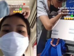 Beda dari Lainnya, Tas Perempuan Ini Ketelan Mesin ATM Sampai Undang Petugas, Warganet: Kok Bisa?