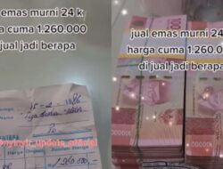 Beli Emas di Tahun 1980 Rp 1,2 Juta, Saat Dijual Kembali Pemilik Dapat Untung Besar Hingga Puluhan Kali Lipat